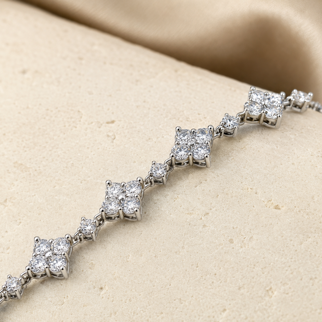 Aurelia Bloom Tennis Bracelet