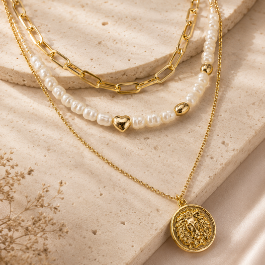Ziya Lioness Layer Necklace