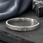 Melody Silver Bangle