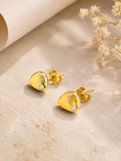 Ziya Minimal Drop Studs