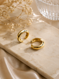 Ziya Sleek Gold Ear Cuffs