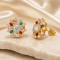 Aurelia Festive Blossom Studs
