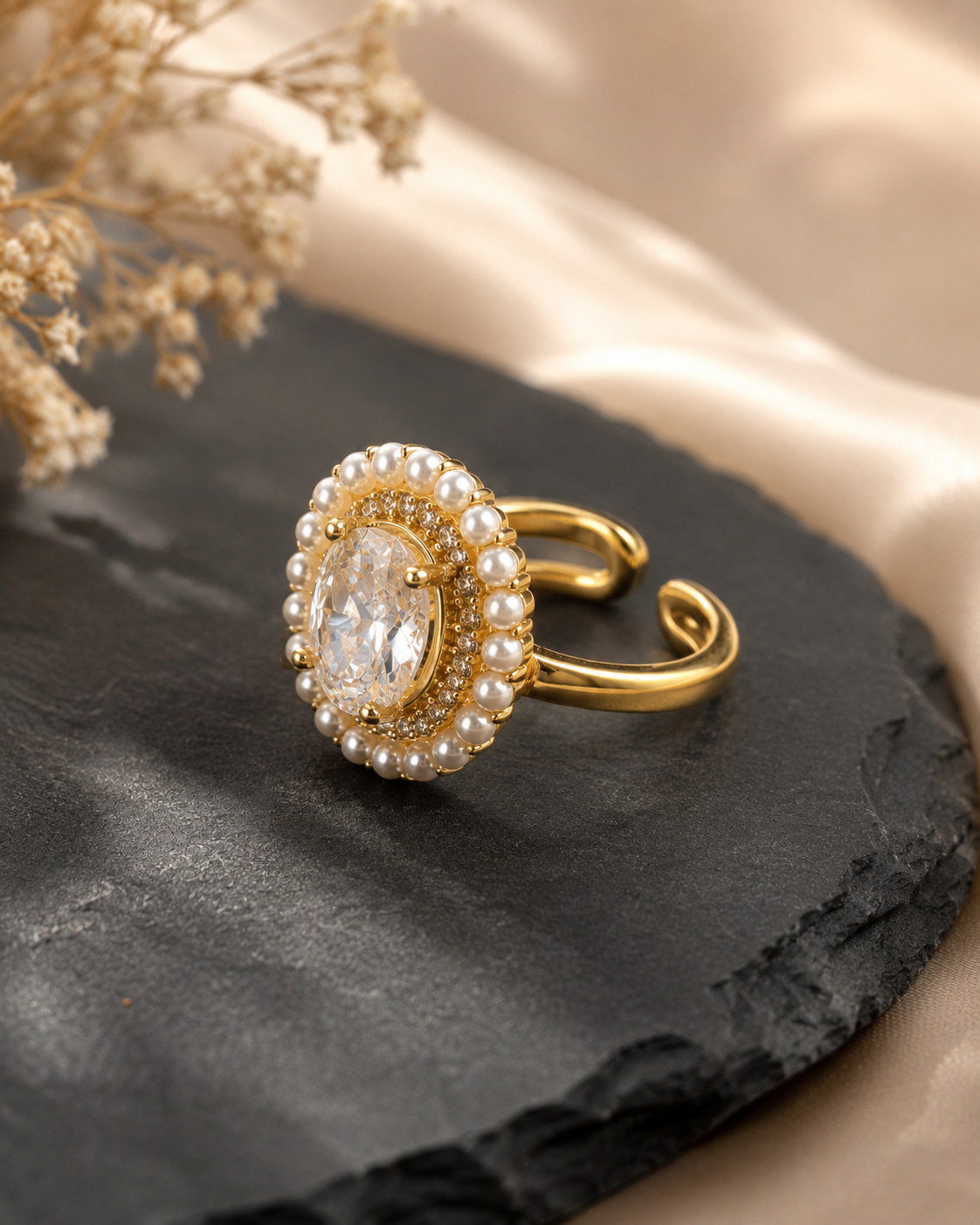 Ziya Royal Halo Ring