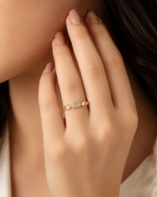 Marquise Muse Ring