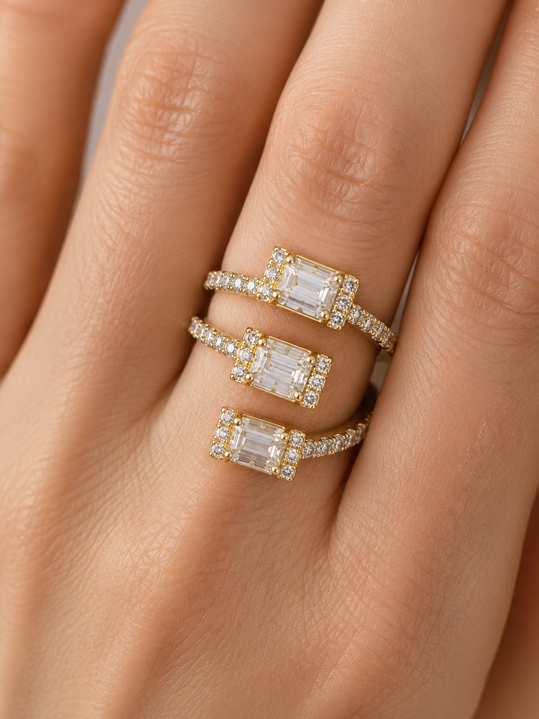 Luxe Triple Band Ring