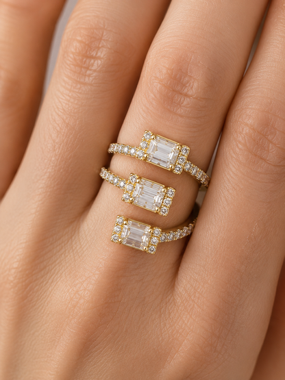 Luxe Triple Band Ring