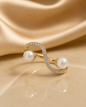 Ziya Pearl Flow Ring