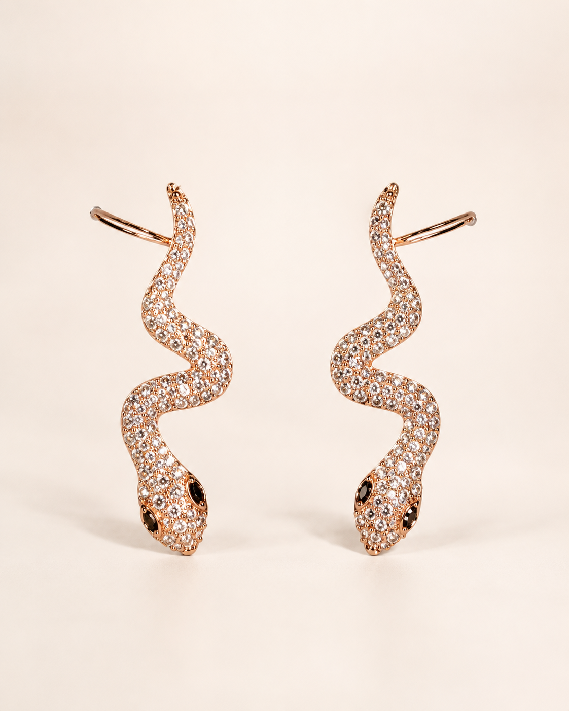 Serpent Shine Ear Climbers