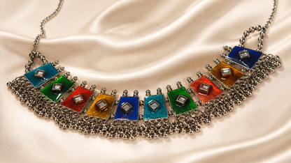 Colour Block Necklace