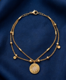 Celestia Starburst Layered Bracelet
