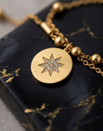 Celestia Starburst Layered Bracelet
