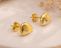 Ziya Minimal Drop Studs