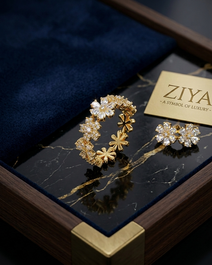 Florienne Diamond Blossom Ring
