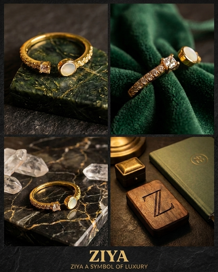 Solene Pearl & Princess Ring