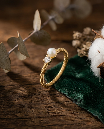 Ophelia Opal Duo Ring