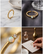 Ophelia Opal Duo Ring