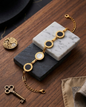 Lunara Pearl Orbit Halo Bracelet