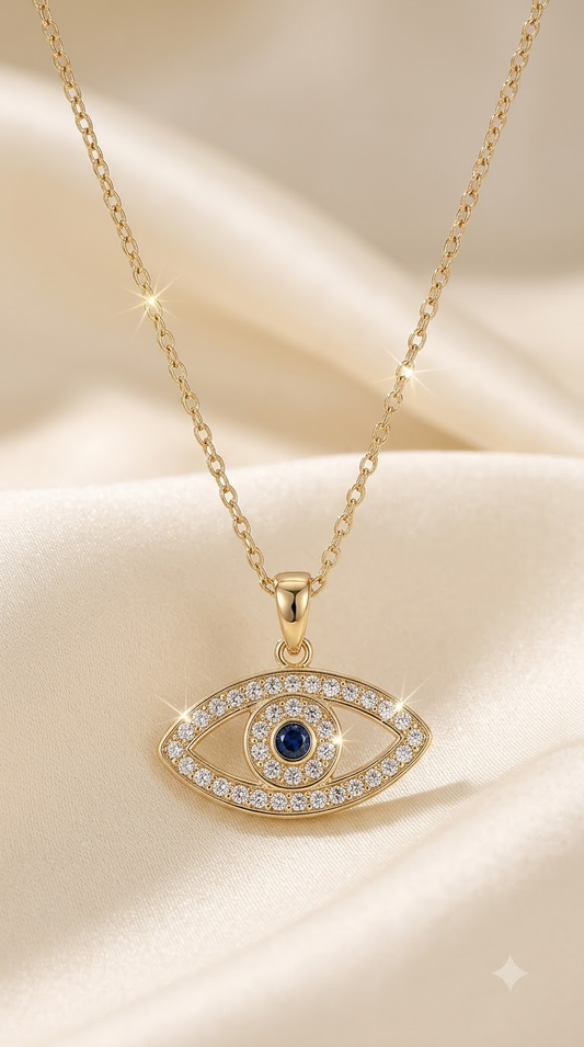 Eye of Protection Pendant Necklace