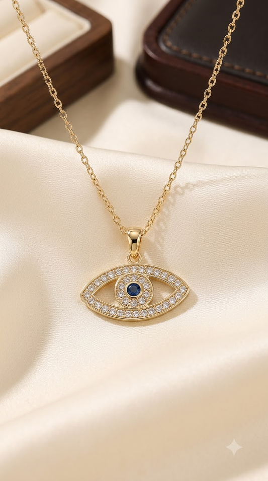 Eye of Protection Pendant Necklace